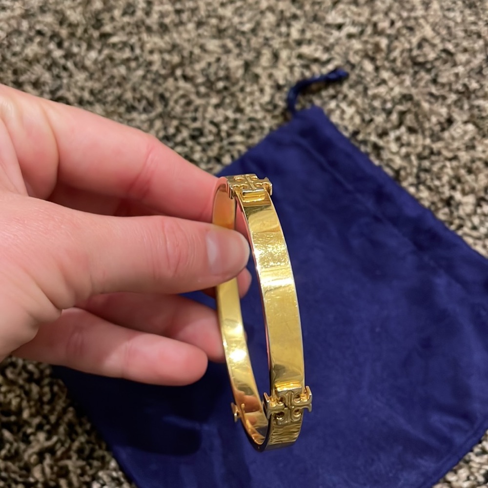 Tory Burch gold bangle